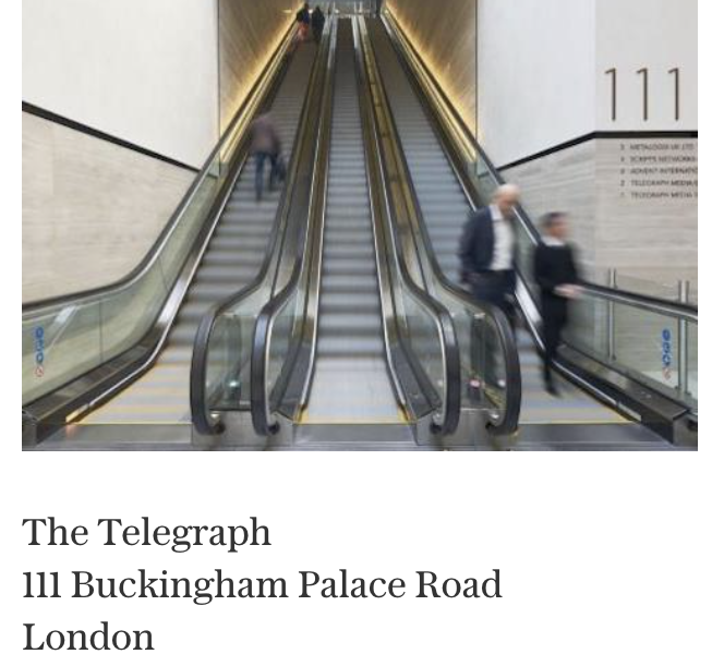 Telegraph offices (from Telegraph website)