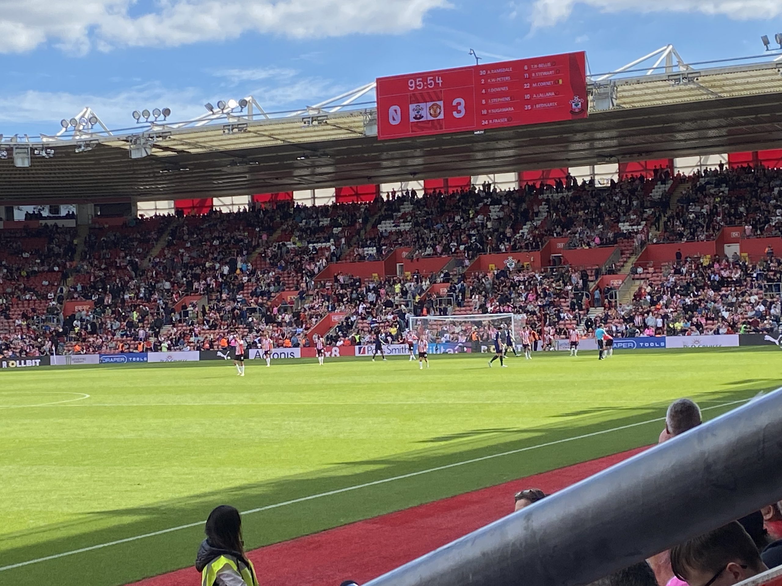 Southampton V Manchester United