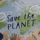 Save the planet poster