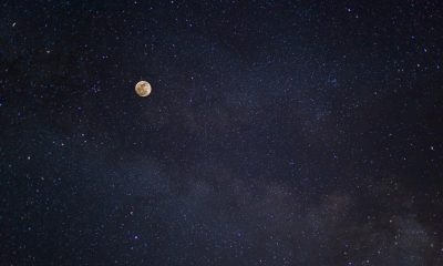 Moon in space - from Pexels